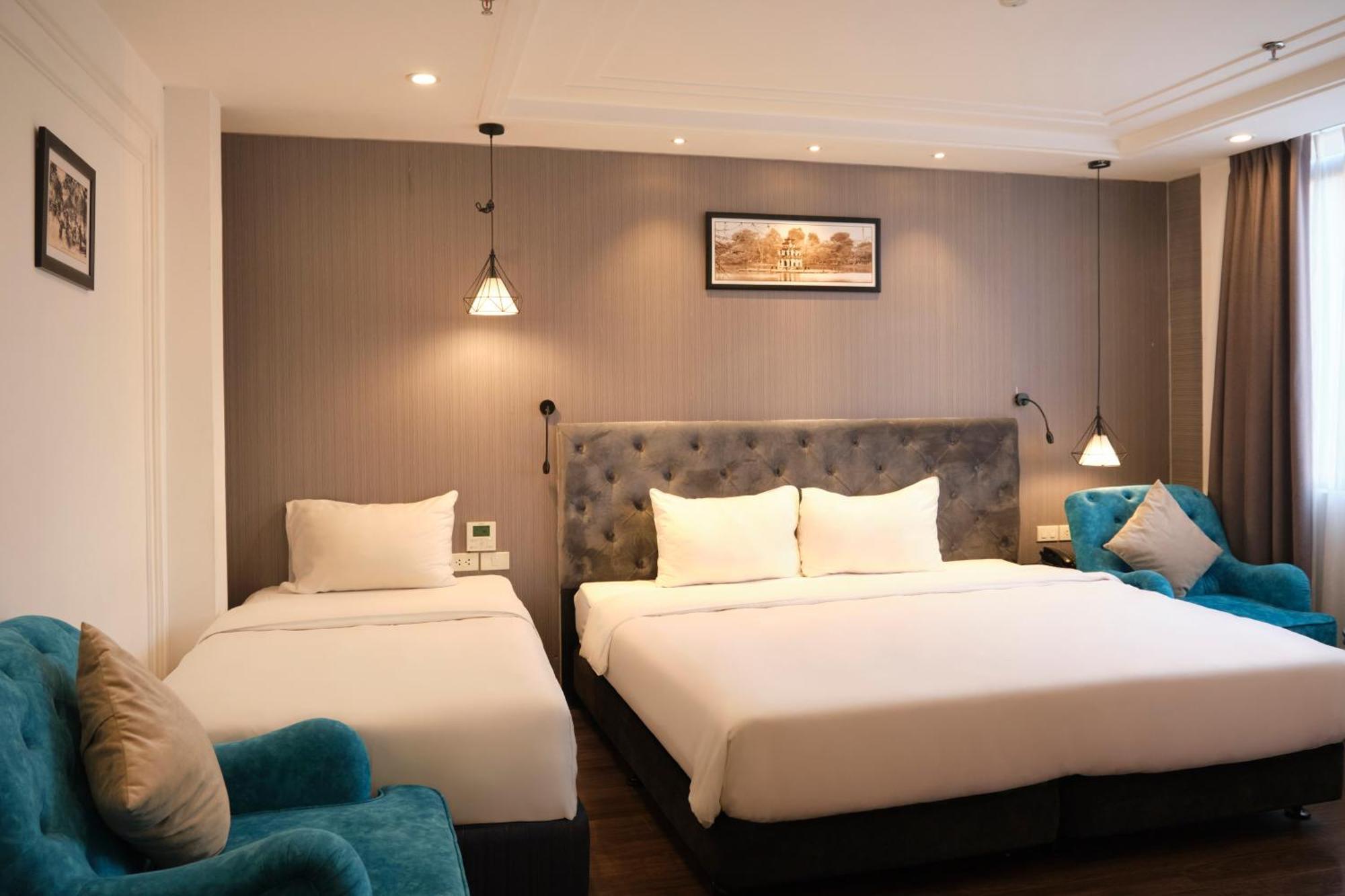 Mina Hotel And Spa Ханой Экстерьер фото