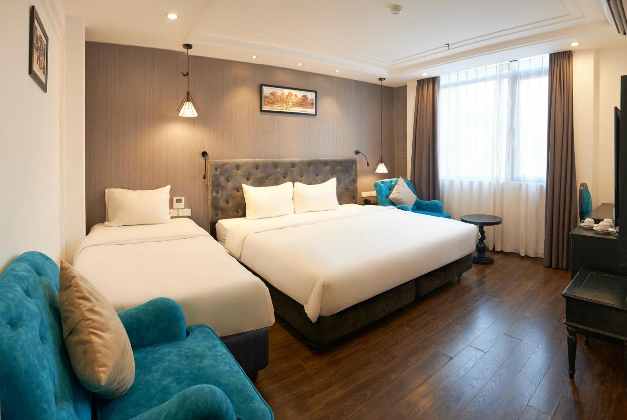 Mina Hotel And Spa Ханой Экстерьер фото